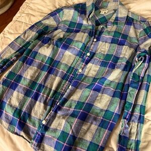 Women’s JCrew Flannel- medium